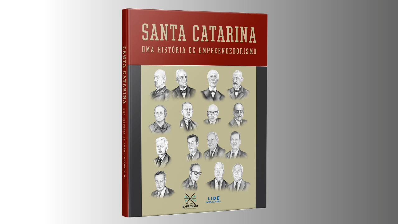 Livro sobre os principais empresários da história de Santa Catarina é lançado nesta quarta