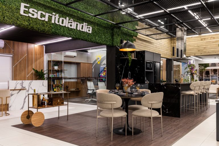Escritolândia integra a Casa Cor 2024 com ambiente corporativo inovador