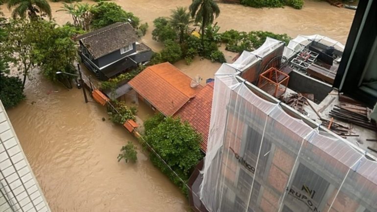 Itapema decreta situação de emergência e número de municípios afetados sobe para 11