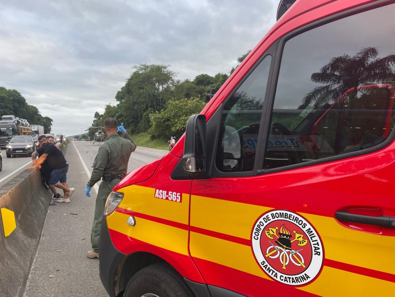 Morre uma das vítimas do grave acidente entre motocicletas em Palhoça 