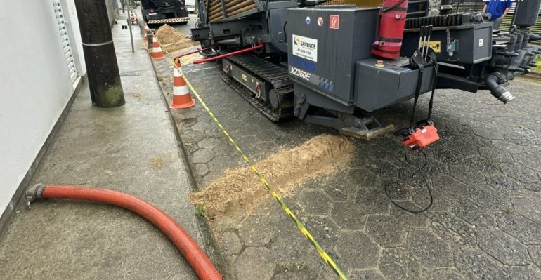 Águas de Palhoça realiza primeiras ligações de água tratada na Pinheira em ação histórica
