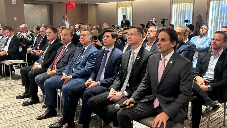 Comitiva catarinense participa do SC Day in New York durante a Brazilian Week nesta segunda