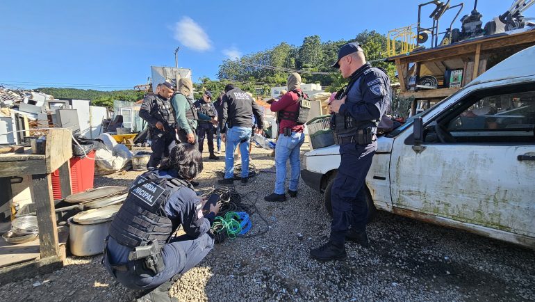 Operação-combate-epidemia-no-furto-de-fios-no norte-da-ilha