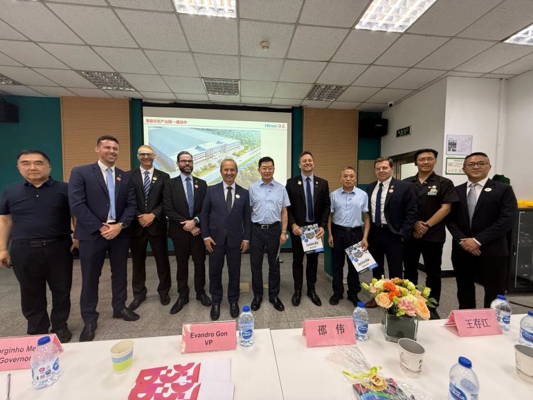 Jorginho Mello visita fábrica da Nidec na China e reforça busca por novos investimentos para Santa Catarina