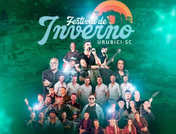 Urubici promove Festival de Inverno 2025 com entrada gratuita e grandes atrações musicais
