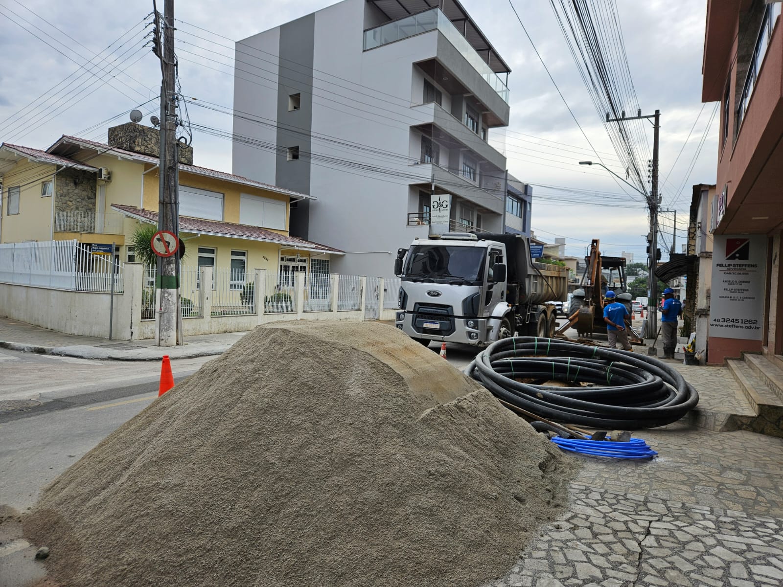 Casan reforça abastecimento de água em Caldas da Imperatriz e Águas Mornas com novas obras